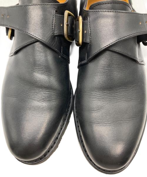 PARABOOT（パラブーツ）PARABOOT (パラブーツ) BEAMS (ビームス) モンクストラップシューズ ブラック サイズ:10の古着・服飾アイテム