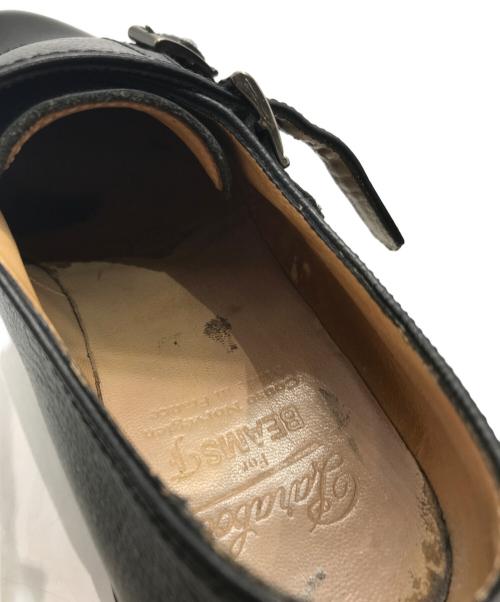 PARABOOT（パラブーツ）PARABOOT (パラブーツ) ダブルモンクストラップシューズ ブラック サイズ:7の古着・服飾アイテム