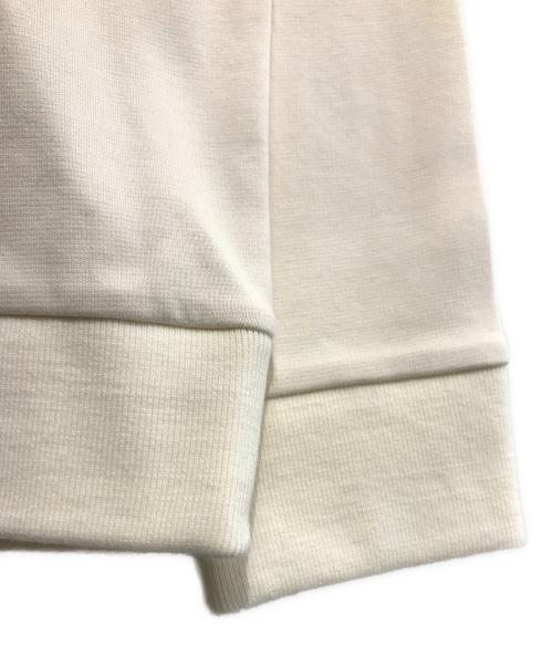 A.P.C.（アーペーセー）A.P.C. (アーペーセー) ネックラインロゴスウェット オレンジ×ホワイト サイズ:Mの古着・服飾アイテム