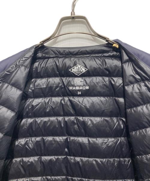 DANTON（ダントン）DANTON (ダントン) ダウンコート ネイビー サイズ:34の古着・服飾アイテム