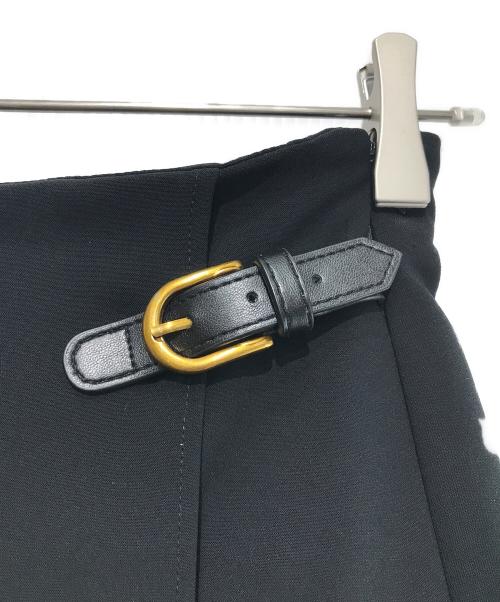 anuans（アニュアンス）anuans (アニュアンス) アシンメトリーレイヤードスカート ブラック サイズ:Mの古着・服飾アイテム