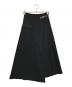 anuans（アニュアンス）の古着「アシンメトリーレイヤードスカート」｜ブラック