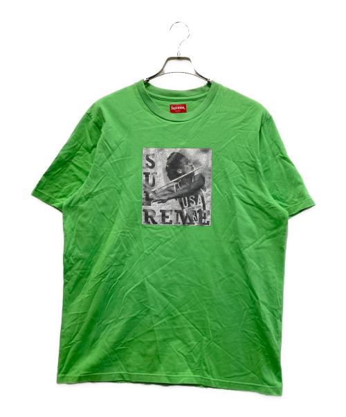 SUPREME（シュプリーム）Supreme (シュプリーム) Javelin Label S/S Top グリーン サイズ:Lの古着・服飾アイテム