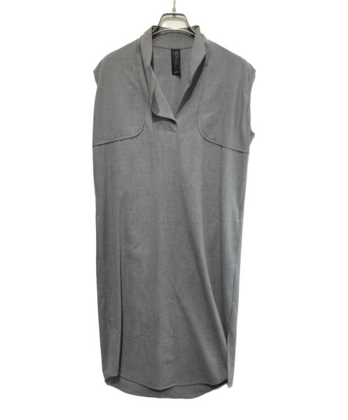 daisy lin for foxey（デイジーリン フォー フォクシー）DAISY LIN for FOXEY (デイジーリン フォー フォクシー) ノースリーブワンピース グレー サイズ:38の古着・服飾アイテム