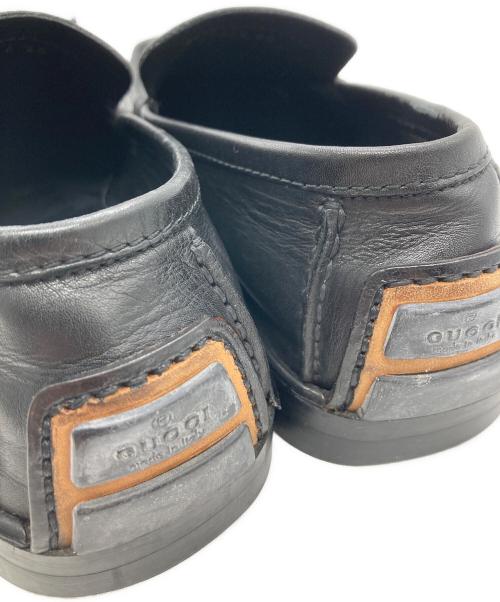 GUCCI（グッチ）GUCCI (グッチ) ドライビングシューズ ブラック サイズ:39の古着・服飾アイテム