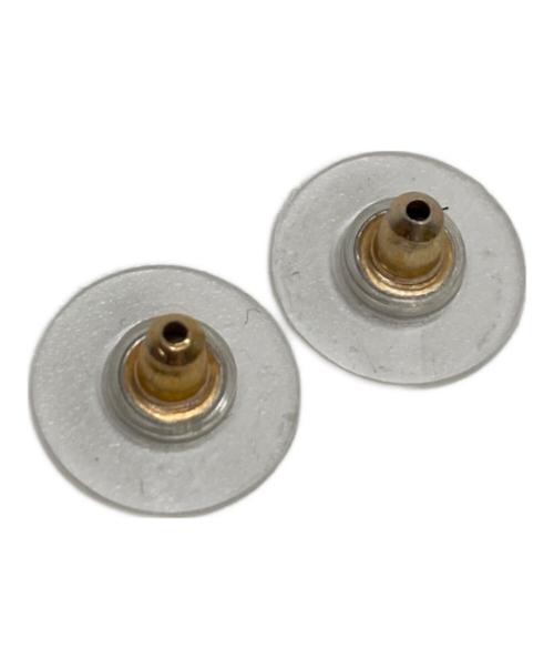 CHANEL（シャネル）CHANEL (シャネル) ココマークラウンドピアス ホワイト×ブラックの古着・服飾アイテム