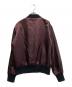 AMI Alexandre Mattiussi (アミアレクサンドルマテュッシ) ジップブルゾン ボルドー サイズ:M：12000円