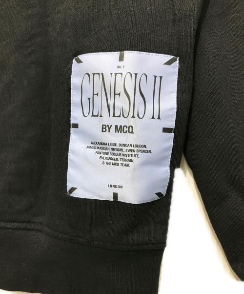 ALEXANDER McQUEEN（アレキサンダーマックイーン）ALEXANDER McQUEEN (アレキサンダーマックイーン) クルーネックスウェット ブラック サイズ:Ｍの古着・服飾アイテム