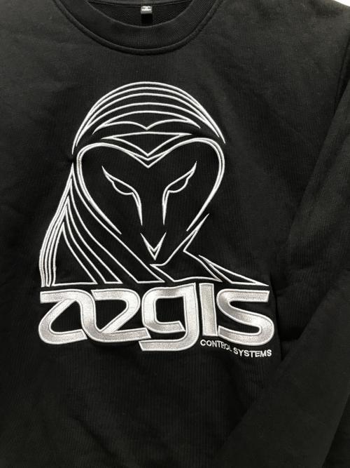 ALEXANDER McQUEEN（アレキサンダーマックイーン）ALEXANDER McQUEEN (アレキサンダーマックイーン) クルーネックスウェット ブラック サイズ:Ｍの古着・服飾アイテム