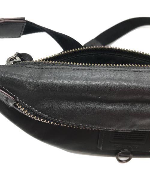 COACH（コーチ）COACH (コーチ) レザーショルダーバッグ ブラウンの古着・服飾アイテム