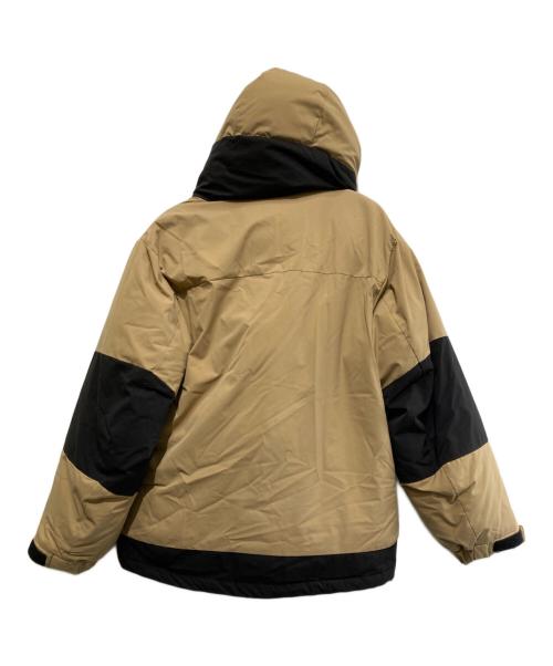 FIRST DOWN（ファーストダウン）FIRST DOWN (ファーストダウン) FREAK'S STORE (フリークストア) FREAKS STORE別注パネルショートダウン ベージュ サイズ:Sの古着・服飾アイテム