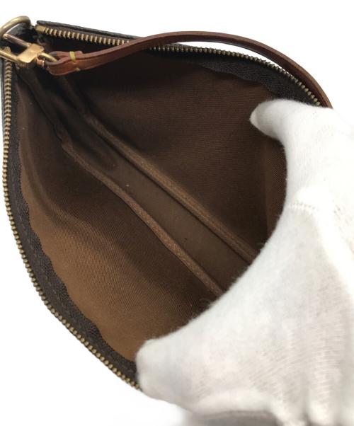 LOUIS VUITTON（ルイ ヴィトン）LOUIS VUITTON (ルイ ヴィトン) モノグラムボシェット・アクセソワールハンドバッグ ブラウンの古着・服飾アイテム