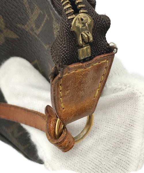 LOUIS VUITTON（ルイ ヴィトン）LOUIS VUITTON (ルイ ヴィトン) モノグラムボシェット・アクセソワールハンドバッグ ブラウンの古着・服飾アイテム