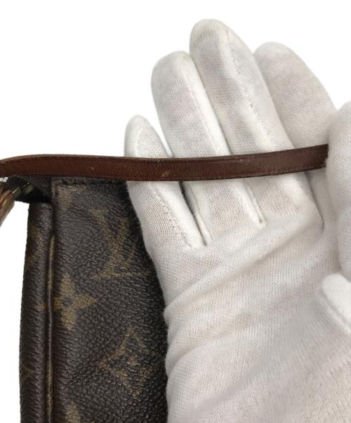 LOUIS VUITTON（ルイ ヴィトン）LOUIS VUITTON (ルイ ヴィトン) モノグラムボシェット・アクセソワールハンドバッグ ブラウンの古着・服飾アイテム