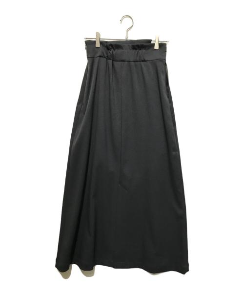 PUBLIC TOKYO（パブリックトウキョウ）PUBLIC TOKYO (パブリックトウキョウ) ウーリートラペーズスカート グレー サイズ:2 未使用品の古着・服飾アイテム