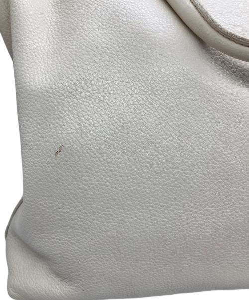 PRADA（プラダ）PRADA (プラダ) ２wayレザートートバッグ ホワイトの古着・服飾アイテム