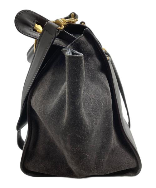 CELINE（セリーヌ）CELINE (セリーヌ) トラペーズ2WAYバッグ グレーの古着・服飾アイテム