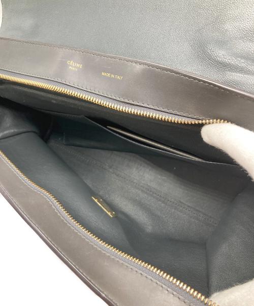 CELINE（セリーヌ）CELINE (セリーヌ) トラペーズ2WAYバッグ グレーの古着・服飾アイテム