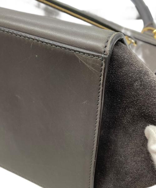 CELINE（セリーヌ）CELINE (セリーヌ) トラペーズ2WAYバッグ グレーの古着・服飾アイテム