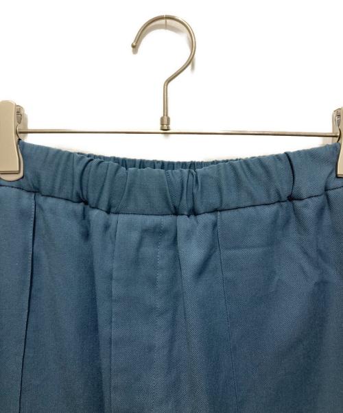 JIL SANDER（ジルサンダー）JIL SANDER (ジルサンダー) elaxed Cropped Wool Trousers スカイブルー サイズ:44の古着・服飾アイテム