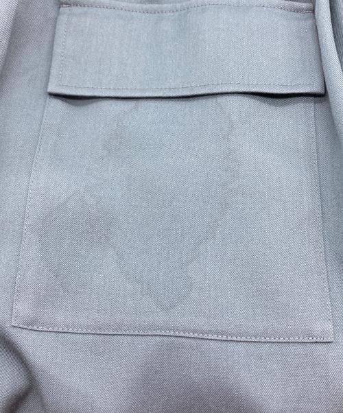 JIL SANDER（ジルサンダー）JIL SANDER (ジルサンダー) elaxed Cropped Wool Trousers スカイブルー サイズ:44の古着・服飾アイテム