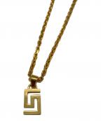 VERSACEヴェルサーチェ）の古着「グリークネックレス」｜ゴールド