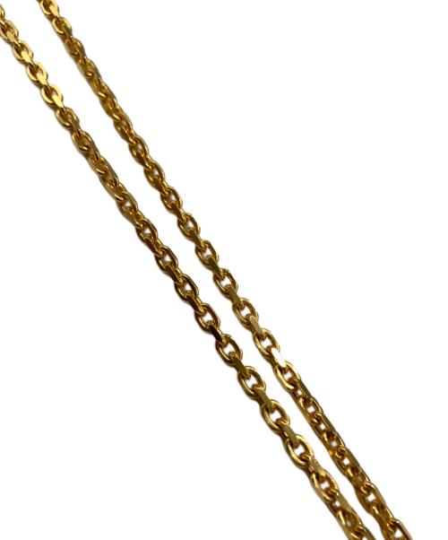 VERSACE（ヴェルサーチェ）VERSACE (ヴェルサーチェ) グリークネックレス ゴールドの古着・服飾アイテム