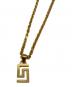 VERSACE（ヴェルサーチェ）の古着「グリークネックレス」｜ゴールド
