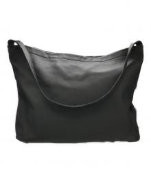 confect（コンフェクト）の古着「バレンシアレザーショルダーバッグ」｜ブラック