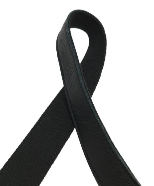 confect（コンフェクト）CONFECT (コンフェクト) バレンシアレザーショルダーバッグ ブラックの古着・服飾アイテム