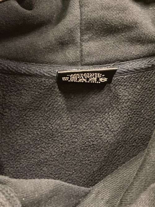 stussy（ステューシー）stussy (ステューシー) ロゴパーカー ブラック サイズ:SIZE Mの古着・服飾アイテム