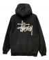 stussy (ステューシー) ロゴパーカー ブラック サイズ:SIZE M：10000円