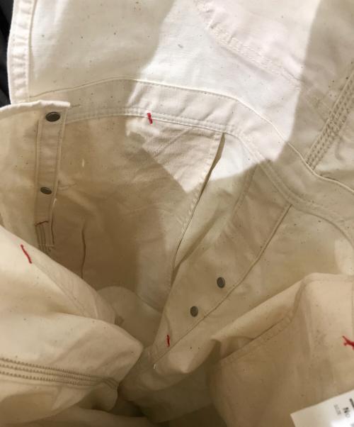 Bluebell（ブルーベル）Bluebell (ブルーベル) オーバーオール アイボリー サイズ:Mの古着・服飾アイテム