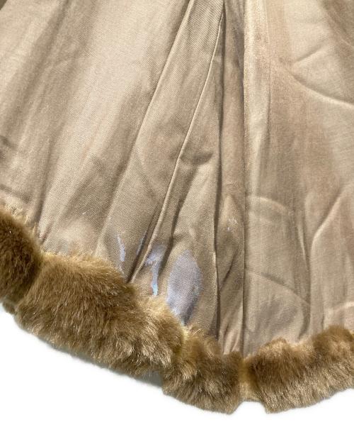 6(ROKU) BEAUTY&YOUTH（ロク ビューティーアンドユース）6(ROKU) BEAUTY&YOUTH (ロク ビューティーアンドユース) FAKE MINK FUR COAT ブラウン サイズ:36の古着・服飾アイテム