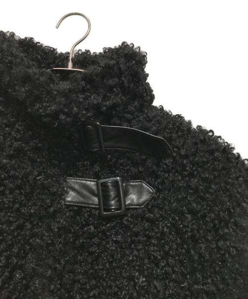 Belle vintage（ベル ヴィンテージ）belle Vintage (ベル ヴィンテージ) ボアジャケット ブラック サイズ:SIZE Fの古着・服飾アイテム