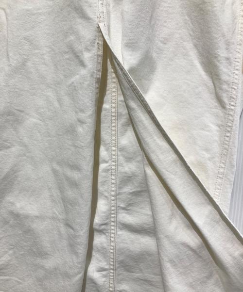 DL1961（ディーエル１９６１）DL1961 (ディーエル１９６１) ASRA SKIRT ホワイト サイズ:26の古着・服飾アイテム