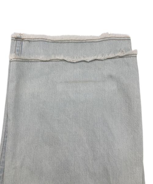 THE HANDSOME（ハンサム）THE HANDSOME (ハンサム) One tack buggy denim(ワンタックバギーデニム) スカイブルー サイズ:FREEの古着・服飾アイテム