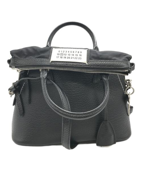 Maison Margiela（メゾンマルジェラ）Maison Margiela (メゾンマルジェラ) 5AC ミニバッグ ブラックの古着・服飾アイテム