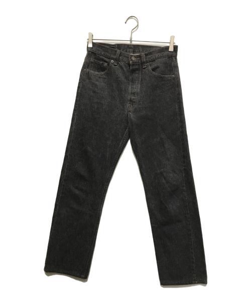 LEVI'S（リーバイス）LEVI'S (リーバイス) 先染め501BLACK DENIM PANTS ブラック サイズ:W28×L30の古着・服飾アイテム