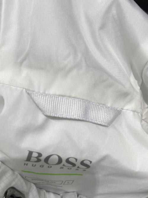 HUGO BOSS（ヒューゴ ボス）HUGO BOSS (ヒューゴ ボス) ナイロンパーカー ホワイト サイズ:Lの古着・服飾アイテム