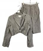 Ameriアメリ）の古着「WAVE LINE JACKET SET UP」｜グレー