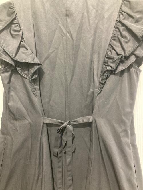 JUSGLITTY（ジャスグリッティー）JUSGLITTY (ジャスグリッティー) ブラウスワンピース ブラックの古着・服飾アイテム