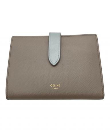 中古・古着通販】CELINE (セリーヌ) ミディアムストラップウォレット