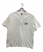 Schottショット）の古着「ヘンリーネック半袖カットソー」｜ホワイト