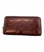 LOUIS VUITTONルイ ヴィトン）の古着「モノグラム・ヴェルニ ジッピー・ウォレット」｜ブラウン