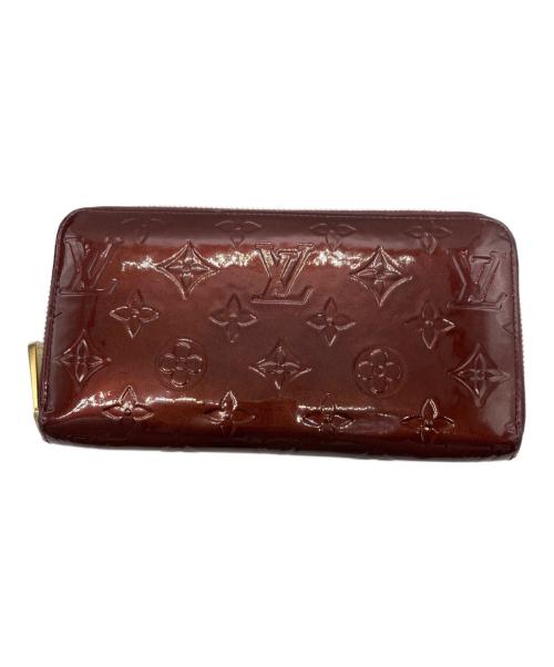 LOUIS VUITTON（ルイ ヴィトン）LOUIS VUITTON (ルイ ヴィトン) モノグラム・ヴェルニ ジッピー・ウォレット ブラウンの古着・服飾アイテム