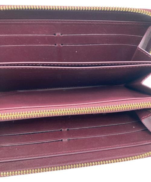 LOUIS VUITTON（ルイ ヴィトン）LOUIS VUITTON (ルイ ヴィトン) モノグラム・ヴェルニ ジッピー・ウォレット ブラウンの古着・服飾アイテム