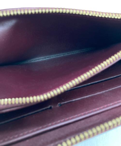 LOUIS VUITTON（ルイ ヴィトン）LOUIS VUITTON (ルイ ヴィトン) モノグラム・ヴェルニ ジッピー・ウォレット ブラウンの古着・服飾アイテム