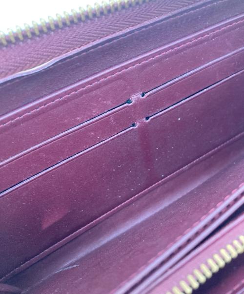 LOUIS VUITTON（ルイ ヴィトン）LOUIS VUITTON (ルイ ヴィトン) モノグラム・ヴェルニ ジッピー・ウォレット ブラウンの古着・服飾アイテム