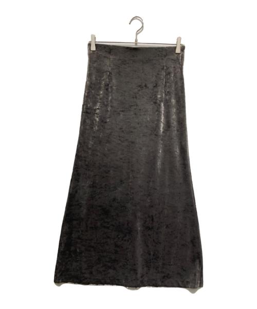 IENA（イエナ）IENA (イエナ) ベロア マーメイドスカート ベージュ サイズ:SIZE Mの古着・服飾アイテム